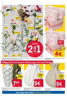 Kunstblumen im Rusta Prospekt "Willkommen zu Hause in Schweden!" mit 18 Seiten (Lübeck)