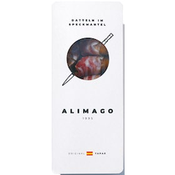 Spanische Tapas Datteln mit Speck