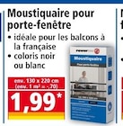 Moustiquaire pour porte-fenêtre - Powertec - Norma à Strasbourg Moustiquaire pour porte-fenêtre - Powertec en promo chez Norma Strasbourg à 1,99 €