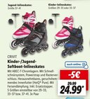 Kinder-/Jugend-Softboot-Inlineskates von CRIVIT im aktuellen Lidl Prospekt für 24,99 €