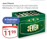 Pilsener von Jever für 11,99 € bei GLOBUS im Angebot Pilsener von Jever im aktuellen GLOBUS Prospekt