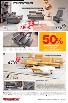 Sofa im aktuellen Möbel Borst Prospekt (Ulm) Sofa im Möbel Borst Prospekt "POLSTER SPEZIAL" mit 8 Seiten (Ulm)