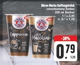 Cappuccino oder Latte Macchiato im EDEKA Prospekt Cappuccino oder Latte Macchiato von Bären Marke im aktuellen EDEKA Prospekt für 0,79 €