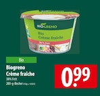 Aktuelles BIOGRENO Crème fraîche Angebot bei famila Nordost in Kiel ab 0,99 €