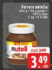 nutella im Angebot bei E center in Kempen nutella Angebote von Ferrero bei E center Kempen für 3,49 €