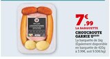 Choucroute Garnie - U - Super U à Tours Choucroute Garnie - U en promo chez Super U Tours à 3,99 €