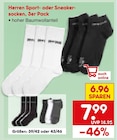 Aktuelles Herren Sport-Socken, 3er Pack Angebot bei Netto Marken-Discount in Erlangen ab 7,99 €