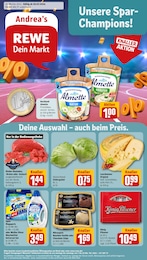 REWE Prospekt "Dein Markt" für Frechen, 24 Seiten, 29.07.2024 - 03.08.2024
