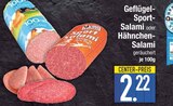 Geflügel-Sport-Salami von  im aktuellen EDEKA Prospekt für 2,22 €