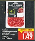 Sportler Schinken gewürfelt von Abraham im aktuellen E center Prospekt für 1,49 €
