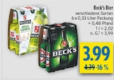 Green Lemon im Angebot bei diska in Weißwasser Green Lemon Angebote von Beck's bei diska Weißwasser für 3,99 €