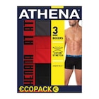 Boxers homme basic color - ATHENA en promo chez Carrefour Boxers homme basic color - ATHENA dans le catalogue Carrefour