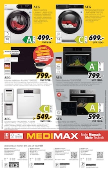 Geschirrspüler im aktuellen MEDIMAX Prospekt (Oberhausen) Geschirrspüler im MEDIMAX Prospekt "MEDIMAX MARKENTAGE" mit 8 Seiten (Oberhausen)
