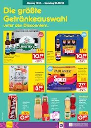 Apfelschorle Angebot & Preis im aktuellen Netto Marken-Discount Prospekt Apfelschorle Angebot im aktuellen Netto Marken-Discount Prospekt auf Seite 30