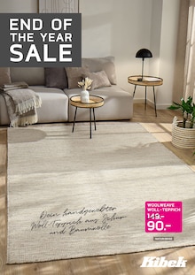 Wolle im Kibek Prospekt "END OF THE YEAR SALE" mit 18 Seiten (Berlin)