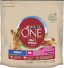 Croquettes pour chien mini adulte bœuf et riz - PURINA ONE en promo chez Monoprix Montpellier à 5,80 €