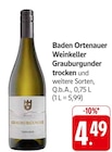 EDEKA St. Georgen - Grauburgunder trocken Angebot im Prospekt Grauburgunder trocken bei EDEKA im St. Georgen Prospekt für 4,49 €