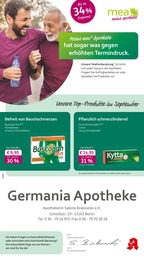 mea - meine apotheke Prospekt für Berlin: "Unsere September-Angebote", 4 Seiten, 01.09.2025 - 30.09.2025