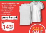 Herren-Tanktops 2er-Pack im Angebot bei GLOBUS in Saarbrücken Herren-Tanktops 2er-Pack Angebote von bruno banani bei GLOBUS Saarbrücken für 14,99 €