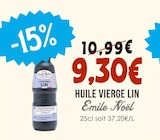 Huile Vierge Lin - Emile Noël dans le catalogue Naturalia