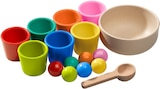 Montessori Becherspiel für 7,99 € bei Rossmann im Angebot Montessori Becherspiel im aktuellen Rossmann Prospekt