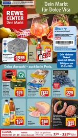 Aktueller REWE Prospekt mit Wohnzimmer, "Dein Markt", Seite 1