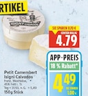 Petit Camembert von Isigny Calvados im aktuellen E center Prospekt