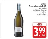 Aktuelle Prosecco Angebote bei E center in Nürnberg Aktuelles Prosecco Frizzante D.O.C. Angebot bei E center in Nürnberg ab 3,99 €