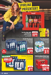 Cola im aktuellen EDEKA Prospekt (Lippstadt) Cola im EDEKA Prospekt "Aktuelle Angebote" mit 30 Seiten (Lippstadt)