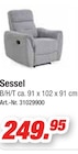 Sessel Angebote bei Möbel AS Heilbronn für 249,95 €
