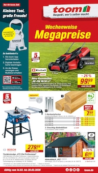 Aktueller toom Baumarkt Prospekt für Kyritz und Ungebung, Seiten zum blättern toom Baumarkt Prospekt Respekt, wer's selber macht. mit Seiten in Kyritz und Umgebung