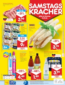 Wasser im Netto Marken-Discount Prospekt "Aktuelle Angebote" mit 62 Seiten (Cottbus)