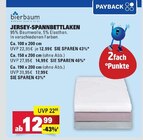 Aktuelles Jersey-Spannbettlaken 100 x 200 cm Angebot bei E center in Mainz ab 12,99 €