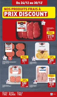 Promo Faux filet dans le catalogue Aldi du moment à la page 19