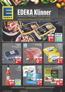 Aktueller EDEKA Prospekt "Wir lieben Lebensmittel!" für Rödental Aktueller EDEKA Prospekt für Rödental mit Seiten