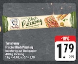 Aktuelles Frischer Blech Pizzateig Angebot bei E center in Würzburg ab 1,79 €