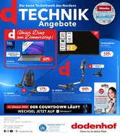 Fernseher im dodenhof TechnikWelt Prospekt in Weyhe Aktueller dodenhof TechnikWelt Prospekt mit Fernseher, "Top Angebote", Seite 1