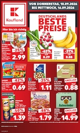 Kaufland Prospekt für Nersingen mit 68 Seiten Kaufland Prospekt "Hier bin ich richtig" für Nersingen, 68 Seiten, 10.09.2026 - 16.09.2026