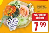 Floristenstrauß mit Rosen, Gerbera und Chrysantheme Angebote von EDEKA Herzstücke bei E center Berlin für 7,99 €