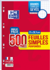 Feuilles simples OXFORD - OXFORD dans le catalogue Carrefour