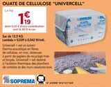 Gedimat Marciac - Promo Ouate de cellulose Univercell Promo Ouate de cellulose Univercell à 1,19 € dans le catalogue Gedimat à Marciac