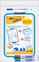 Pack ardoise velleda + 5 feutres effaçables - Office DEPOT à Bordeaux Pack ardoise velleda + 5 feutres effaçables en promo chez Office DEPOT Bordeaux à 3,09 €