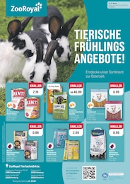 Huhn Angebot im aktuellen ZooRoyal Prospekt auf Seite 1