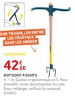 Promo Rotogrif 4 dents à 42,50 € dans le catalogue Rural Master à Caussade