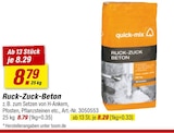 Ruck-Zuck-Beton bei toom Baumarkt im Ribnitz-Damgarten Prospekt für 8,29 €