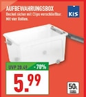 Aufbewahrungsbox im Angebot bei Marktkauf in Arnsberg Aufbewahrungsbox Angebote von KIS bei Marktkauf Arnsberg für 5,99 €