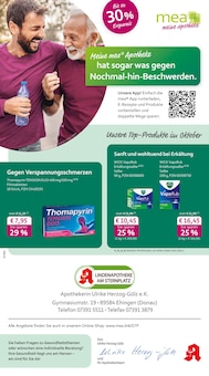 Aktueller mea - meine apotheke Prospekt (Ehingen (Donau), 4 Seiten zum blättern mea - meine apotheke Prospekt Unsere September-Angebote mit 4 Seiten