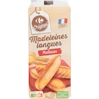 Madeleines longues aux oeufs frais - CARREFOUR ORIGINAL en promo chez Carrefour Reims à 1,69 €