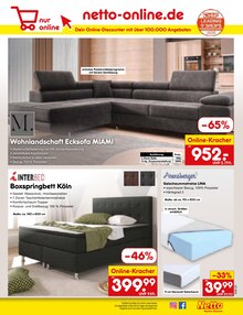 Bett im Netto Marken-Discount Prospekt "Aktuelle Angebote" mit 58 Seiten (Bremen)