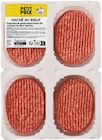 Intermarché - 8 hachés au bœuf 15% mg : préparation de viande bovine hachée (70%) avec fibres végétales : offre du catalogue Promo 8 hachés au bœuf 15% mg : préparation de viande bovine hachée (70%) avec fibres végétales à 8,35 € dans le catalogue Intermarché ""